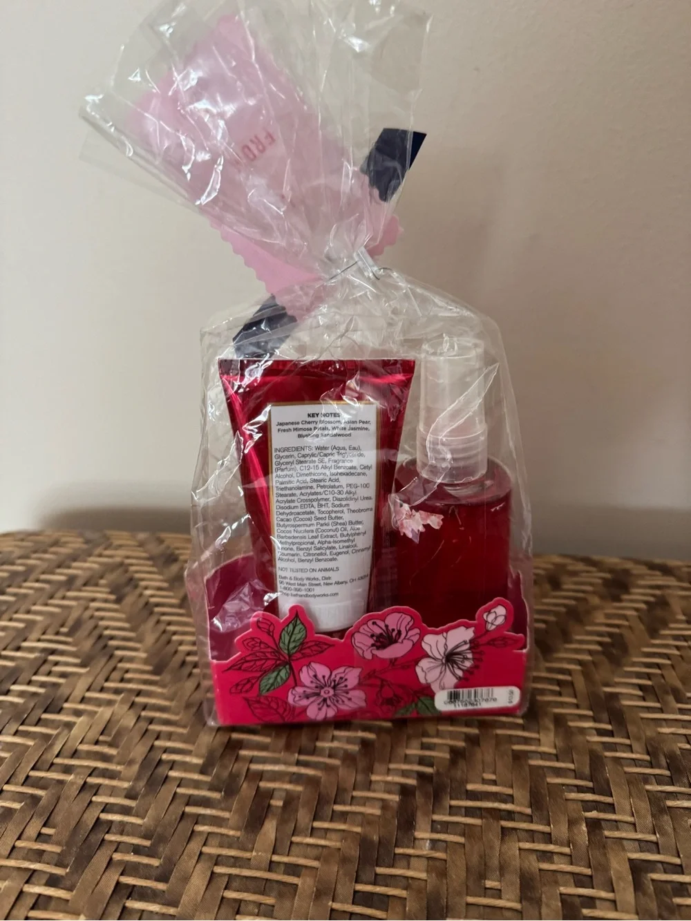 Japanese cherry blossom set